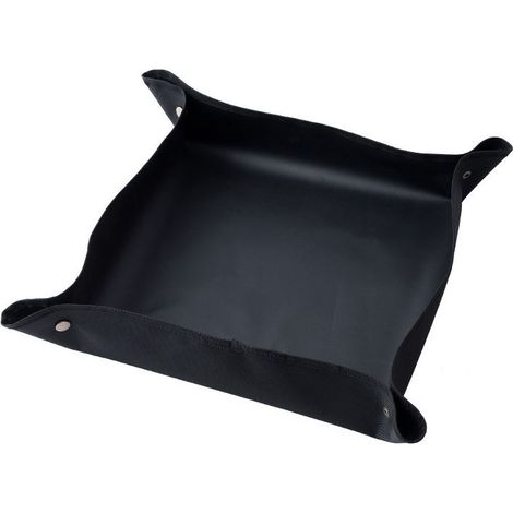 Foldable garden mat 100x100 cm, waterproof garden mat, black planting mat, waterproof plant mat (1/5)
