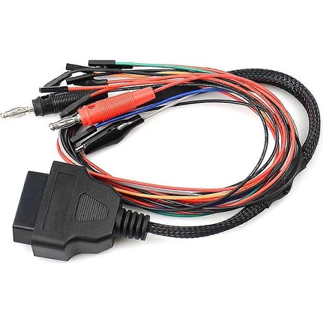 Adaptateur de diagnostic OBD2 MPPS V18, câble de dérivation OBD Tricore, câble de brochage pour banc d'essai ECU MPPS V21 (1/4)