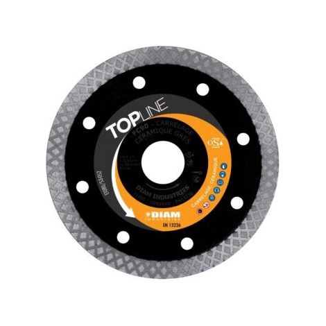 Disco diamantato Ø125 mm DIAM - piastrelle in ceramica - FC90125 (1/2)