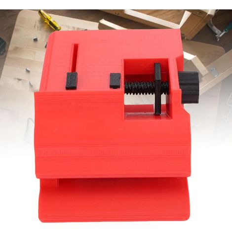 Cortador de cartón práctico y ajustable, rojo: Cortador de cartón práctico con ancho ajustable para rascadores de gatos, rojo (1/5)