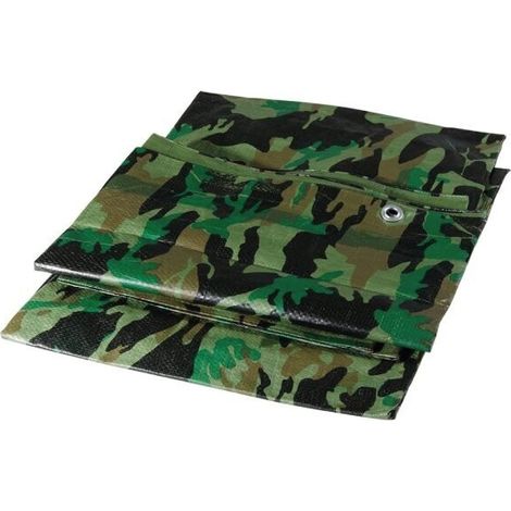 Telo Occhiellato Mimetico 3 x 4 m (1/4)