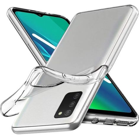Étui transparent pour SAMSUNG GALAXY A03S avec verre trempé 9H (1/5)