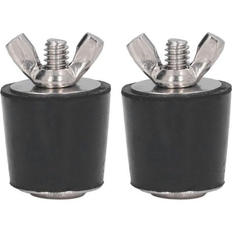 Bouchon en caoutchouc pour 2 pièces, bouchon conique pour piscines, résistant à l'hivernage, accessoires de piscine, 25 mm (1/4)