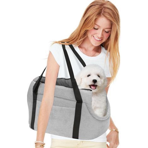 Sac de transport à bandoulière pour chiens, chats et petits animaux de compagnie (1/5)