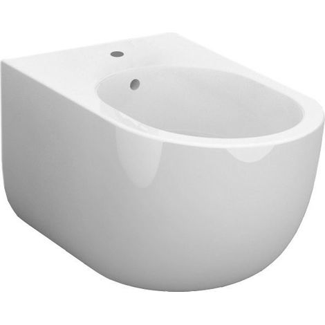 FLO Bidet suspendu 37x54cm, blanc (1/2)