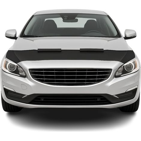 Protège Capot pour Volvo S60 2014 à 2018, Bra de Capot Protection, Noir (1/5)