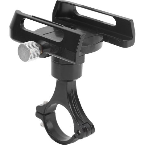 Support de guidon de vélo, réglable à 360°, rotatif, pour téléphone de moto, en alliage d'aluminium. (1/5)