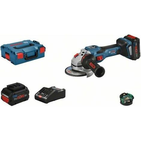 Bosch GWS 18V-15 SC Winkelschleifer schwarz und blau