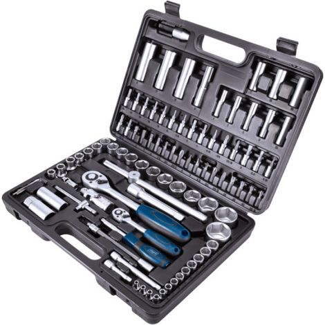 Caja de herramientas para llaves de vaso SCHEPPACH TB94 - 94 piezas - 5909307900