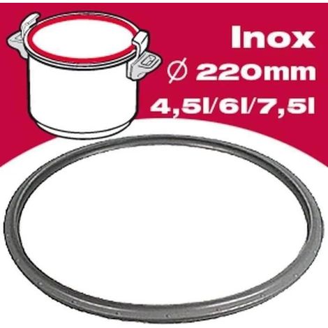 Seb Optima Sensor junta para olla a presión gris 220 mm
