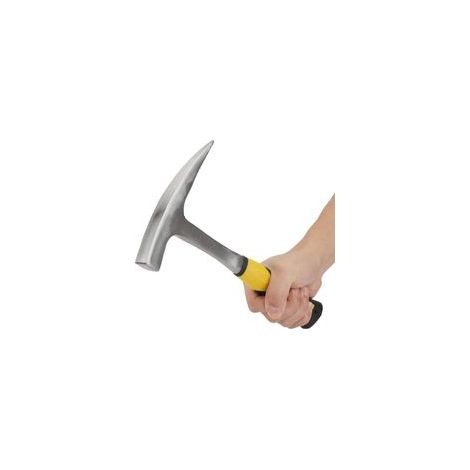 Marteau de géologue, Marteau à pic à double tête, Pioche de Géologue, Geological Exploration Hammer, Marteau à bec de canard, enquête à bouche plate, pour Tuile Maçonnerie d'Étude Géologique(S)