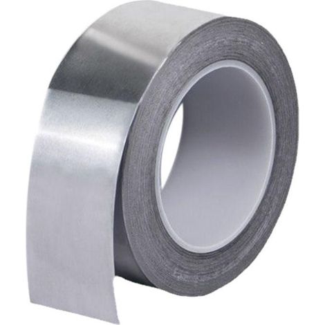 Ruban En Feuille D Aluminium - Épaisseur 0,1 mm - Résistant À La Chaleur Et À L Eau - Longueur 10 M / 20 M / 50 M - Autoadhésif (1/5)