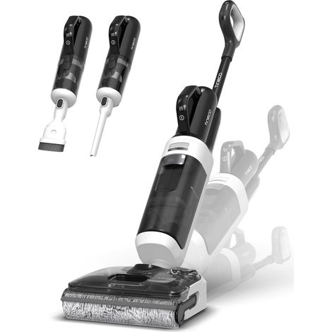 Tineco FLOOR ONE Switch S6 Stretch Breeze(Stretch S6 Combo), Pulitore per pavimenti a umido e a secco,Pulitore multifunzione 2-in-1, Posizione Piana 180°, Autopulizia FlashDry,60 minuti di autonomia (1/5)