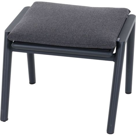 Siena Garden Dining Hocker Roma Alu, Geflecht, inkl. Kissen T50300 (1/5)