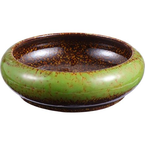 Schale aus Keramik und mit Bonsai Großem Öffnungsdesign