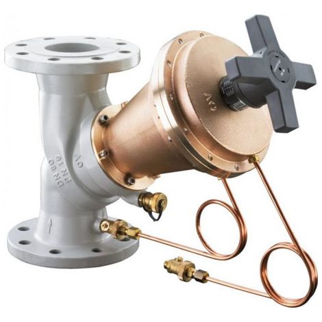 Régulateur de pression différentielle OV Hydromat DFC PN 16, 400-1800 mbar, bride DN 80