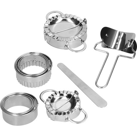 10-teiliges Edelstahl-Teigtaschenform-Set mit Form und Ausstecher für die Küche (1/5)