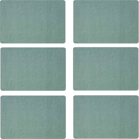 Lot de 6 sets de table rectangulaires AXEL (1/2)