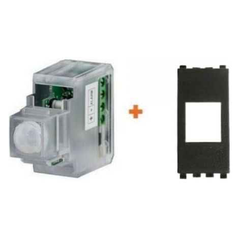 CSI Keystone sensore infrarossi 12V incasso filare compatibile Vimar Eikon grigio scuro