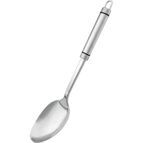 CUCHARA INOX 34cm.