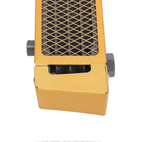 Refroidisseur d'huile pour motos tout-terrain - Radiateur en aluminium compatible avec les motos de 50 à 250 cm3. (1/5)