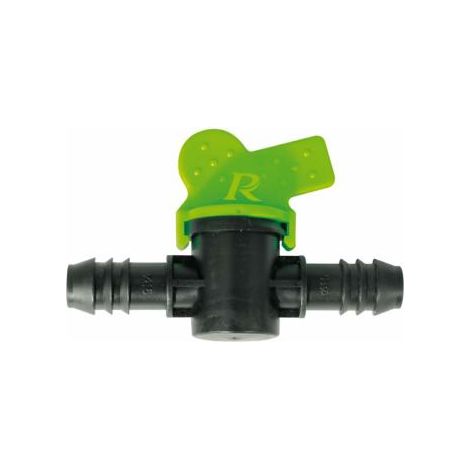 Vanne d'arret cannelée pour tuyau diamètre16mm (1/2)