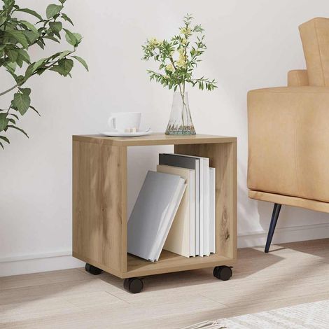 vidaXL Armario con ruedas madera ingeniería artisian 37x33x42,5 cm (1/5)