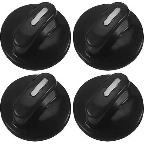 Lot de 4 boutons de minuterie universels de rechange : 6 mm pour autocuiseur et four électriques - Boutons de commande à axe en D pour divers appareils de cuisine (1/4)