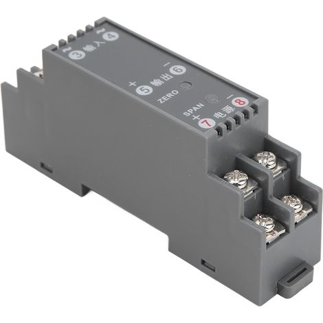 Transducteur de courant alternatif AC0-10A vers signal DC4-20mA, convertisseur d'isolation DC24V, modèle BST-I-W1-A5-O1-P2, SKU 1013200031811, pour mesure industrielle. (1/5)