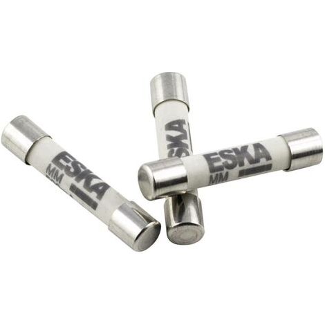 Fusible de multimètre ESKA 632.413 (Ø x L) 6.3 mm x 32 mm 0.4 A 1000 V ultra-rapide -FF- 1 pc(s) (1/3)