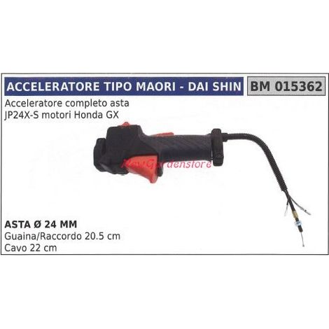 Empuñadura acelerador desbrozadora MAORI JP26X-S 015362