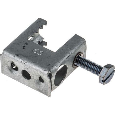 Attache-support, Trou lisse 12.7mm, Charge maxi 45kg, épaisseur 18mm ( Prix pour Paquet de 25 )