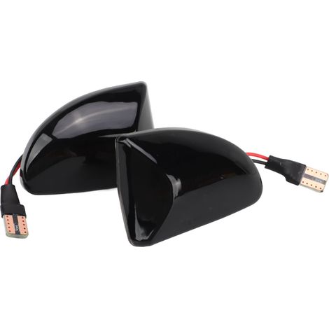 Feu de position latéral fumé noir, lumière jaune, résistant au vieillissement, de remplacement pour Smart Fortwo Cabrio A451 (1/5)