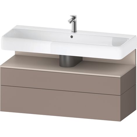 Duravit Collection One Meuble sous-lavabo, 1 tiroir et 1 tiroir,