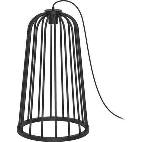 Lampadaire jardin noir dôme Ø40 GU10 10W No. Moon Shilo (1/3)
