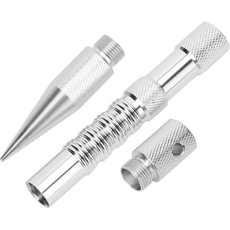 Spitznadel für Paracord, tragbares Aluminiumarmband, silberne DIY-Näh- und Webnadel (1/5)