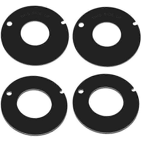 Kit de 2 joints d'étanchéité en caoutchouc pour cuvette de toilettes (réf. 385316140 et 385311462) pour caravane ou camping-car. (1/5)