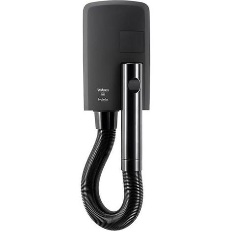Sèche-cheveux mural - VALERA 832.02/T Hotello Super AC Matt-Black 1400W