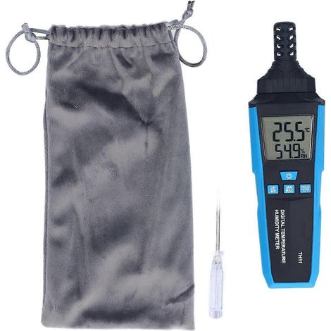 Digitales Temperatur- und Feuchtigkeitsmessgerät, hochpräzises Handthermometer-Hygrometer (1/4)