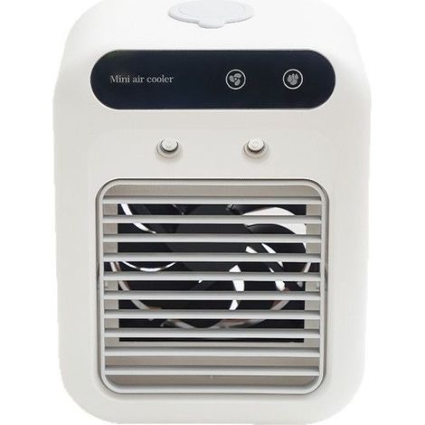 Mini climatiseur évaporatif, ventilateur personnel portable avec brumisateur-Online Store (1/2)