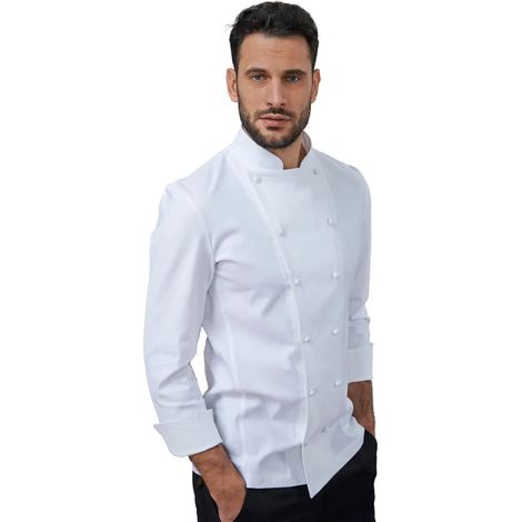 Giacca da Cuoco Sigg Cesare Bianco 44