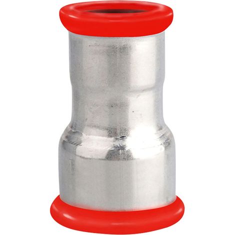 Manchon inégal électrozingué à sertir SERTIsteel Carbone - Empreinte M Ø 18-15mm
