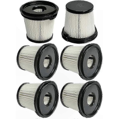 Filtres HEPA pour aspirateurs balais sans fil, compatibles systèmes d'auto-vidage, pièces de rechange, haute efficacité, remplacement facile, pack multiple, accessoires universels. (1/5)