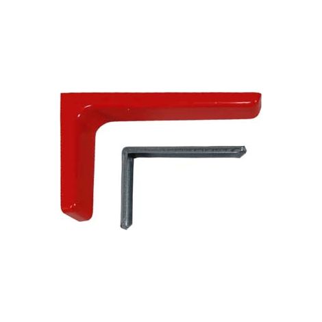 REGGIMENSOLE PER ARREDAMENTO ROSSE- - mm.180, spessore mm.14 - 2 blister