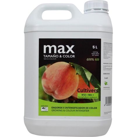 CULTIVERS Abono Engorde e Intensificador de Color Ecológico 5 L (1/5)