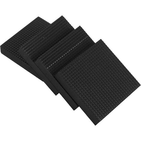 Patins anti-vibrations pour protéger les sols et réduire vibrations. (1/5)