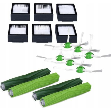 Kit ricambi iRobot Roomba serie e/i: 6 filtri, 6 spazzole laterali, 4 spazzole principali (1/5)