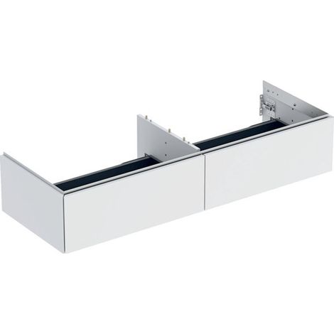 Geberit ONE, meuble sous-lavabo à poser, 2 tiroirs, (1/2)
