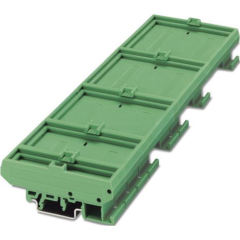 Phoenix Contact UMK- FE Elemento di fondo per contenitore guida DIN 77 x 39.5 Poliammide Verde 1 pz. (1/2)