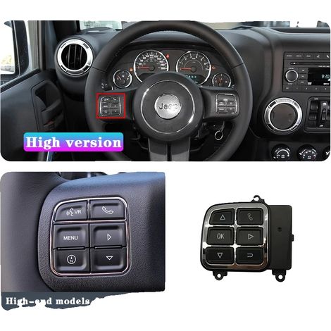 Digitales Instrumentencluster, HD-Display, Plug-and-Play-Installation, Für Jeep JK 2011-2018 (1/2)